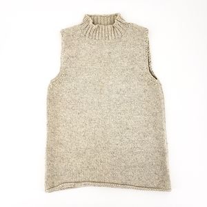 Michael Kors Merino Wool Sweater Sz M Sleeveless